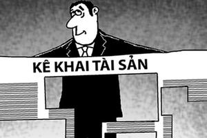 Thu hẹp một bước cơ quan có thẩm quyền kiểm soát tài sản, thu nhập