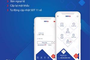 BIDV ra mắt hàng loạt tính năng mới trên BIDV SmartBanking 