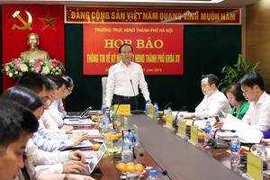 Hà Nội lấy phiếu tín nhiệm 36 lãnh đạo chủ chốt