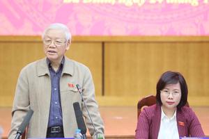 Tổng Bí thư, Chủ tịch nước: Trong chống tham nhũng “mắt xích nào hỏng phải thay ngay”