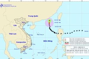 Bão số 7 tan dần và suy yếu thành áp thấp nhiệt đới