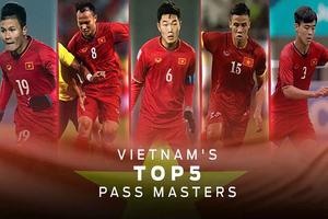 Top 5 cầu thủ xuất sắc nhất của ĐT Việt Nam tại vòng bảng AFF Cup 2018