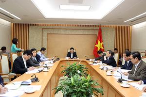 Phó Thủ tướng Phạm Bình Minh chủ trì cuộc họp về giải ngân vốn vay nước ngoài