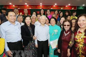 Tổng Bí thư, Chủ tịch nước dự Ngày hội đại đoàn kết tại nơi cư trú