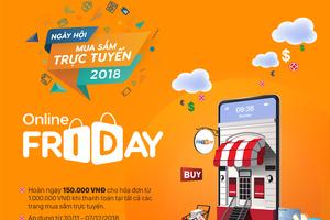 Nhận ưu đãi hoàn tiền với thẻ quốc tế SEABANK vào "Ngày mua sắm trực tuyến - Online Friday 2018"