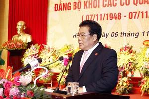 Kỷ niệm 70 năm Ngày truyền thống Đảng bộ Khối các cơ quan Trung ương