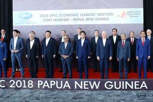 APEC 2018: Các nhà lãnh đạo tập trung thảo luận thương mại tự do