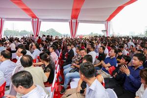 Toàn cảnh lễ ra mắt 3 mẫu xe ôtô và xe máy điện VinFast tại Hà Nội