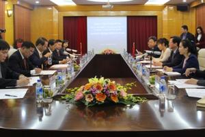 Phó Tổng Thanh tra Nguyễn Văn Thanh tiếp Đoàn đại biểu Ủy ban Giám sát tỉnh Hà Nam, Trung Quốc