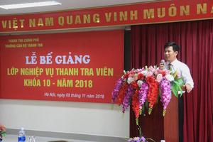 Bế giảng lớp thanh tra viên K10
