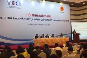 Đối thoại với doanh nghiệp về Thuế và Hải quan năm 2018