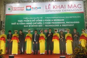 Khai mạc Triển lãm Quốc tế chuyên ngành Thực phẩm và Đồ uống