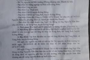 Hoàn thiện thủ tục hay tìm cách che giấu sai phạm?