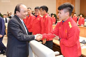 Thủ tướng: Thành tích của Đội tuyển đóng góp lớn vào đời sống tinh thần của gần 100 triệu người dân