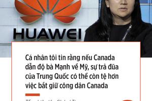 Bóng ma chiến tranh thương mại nhìn từ vụ ‘công chúa Huawei’