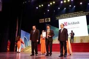 SeABank nhận giải thưởng Sao Vàng đất Việt và Thương hiệu dẫn đầu Việt Nam 2018