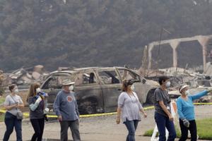 Mỹ: Hàng nghìn cư dân được phép trở về nhà sau thảm họa cháy rừng