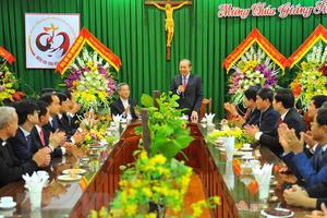 Phó Thủ tướng chúc mừng Noel 2018 tại Tòa Giám mục Phát Diệm