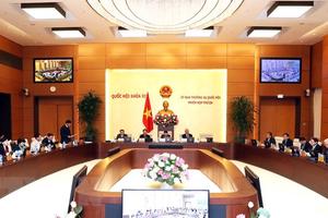 UBTV Quốc hội xem xét điều chỉnh chương trình xây dựng luật, pháp lệnh