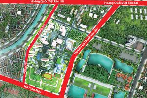 Người dân phía Tây Hà Nội đón tin vui: Tháng 12, dự kiến thông đường Nguyễn Cơ Thạch