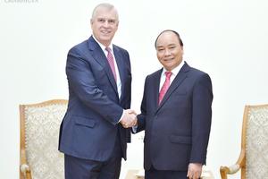 Thủ tướng tiếp Công tước xứ York - Hoàng tử Anh