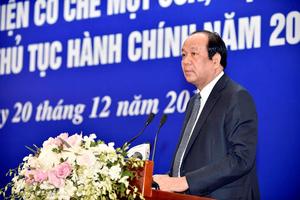 “Cải cách hành chính không tâm huyết, không đau đáu thì không làm được”