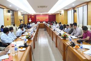 Đoàn kiểm tra của Ban Chỉ đạo CCHC của Chính phủ làm việc với Thanh tra Chính phủ