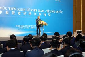 Thúc đẩy hợp tác kinh tế, thương mại Việt Nam - Trung Quốc