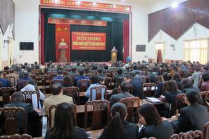 Tổ chức hội nghị triển khai Luật Tố cáo năm 2018