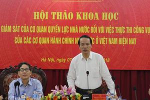 Tăng cường hoạt động chất vấn của Quốc hội
