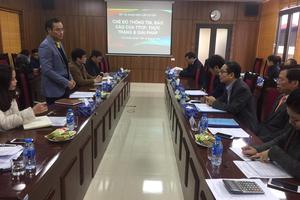 Nghiệm thu đề tài khoa học về chế độ thông tin, báo cáo của Thanh tra Chính phủ