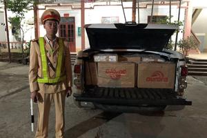 Bắc Giang: Bắt đối tượng vận chuyển cánh gà không rõ nguồn gốc
