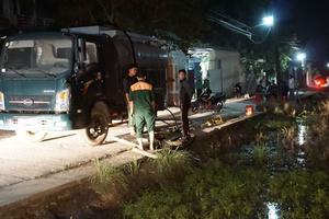 4.000 lít dầu chảy ra từ cây xăng dầu quân đội