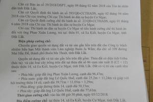 Lợi dụng trẻ em, rải đinh cản trở người thi hành công vụ