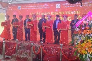 Khánh thành chợ Đồng Lộc
