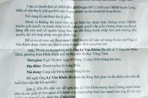 Vì sao vụ việc tranh chấp đi vào phức tạp?