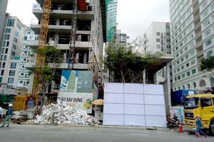 Đà Nẵng: Chưa xử lý công trình khách sạn làm nghiêng nhà dân 