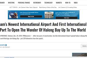 3 dự án giao thông trọng điểm đưa Quảng Ninh trở thành tâm điểm của báo chí quốc tế cuối tuần qua