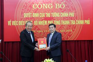 Công bố quyết định bổ nhiệm ông Trần Văn Minh giữ chức Phó Tổng Thanh tra