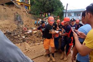 Philippines: Số nạn nhân thiệt mạng do bão và lở đất lên tới 126 người