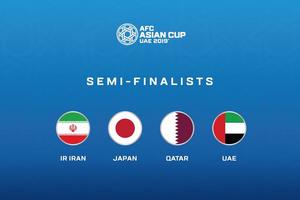 Lịch thi đấu bán kết Asian Cup 2019: ‘Chung kết sớm’ Iran vs Nhật Bản
