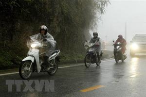 Từ đêm 20/1, Bắc Bộ chuyển mưa, nhiều vùng biển có gió giật