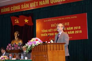 Thúc đẩy các quan hệ đối ngoại của Đảng vào chiều sâu và thực chất