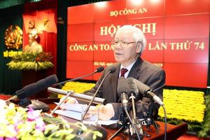 Tổng Bí thư, Chủ tịch nước nêu 5 nhiệm vụ trọng tâm ngành Công an