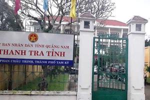 Phó Chánh Thanh tra tỉnh Quảng Nam tử vong tại cơ quan