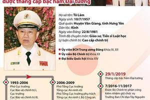 Đồng chí Tô Lâm được thăng cấp bậc hàm Đại tướng