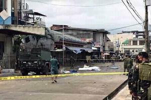 Đánh bom kép ở nhà thờ Philippines, hàng chục người thương vong