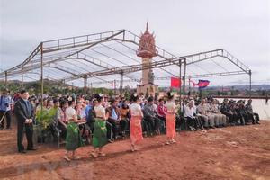 Khánh thành Đài Hữu nghị Việt Nam-Campuchia tại tỉnh Mondolkiri