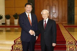 Lãnh đạo Việt - Trung điện mừng 69 năm hai nước thiết lập quan hệ ngoại giao