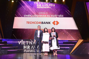 Techcombank thắng lớn tại Giải thưởng Vietnam Awards 2018